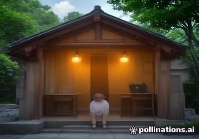 日本电影怪物剧照，是枝裕和导演作品，儿童在阳光草地上奔跑的温暖画面